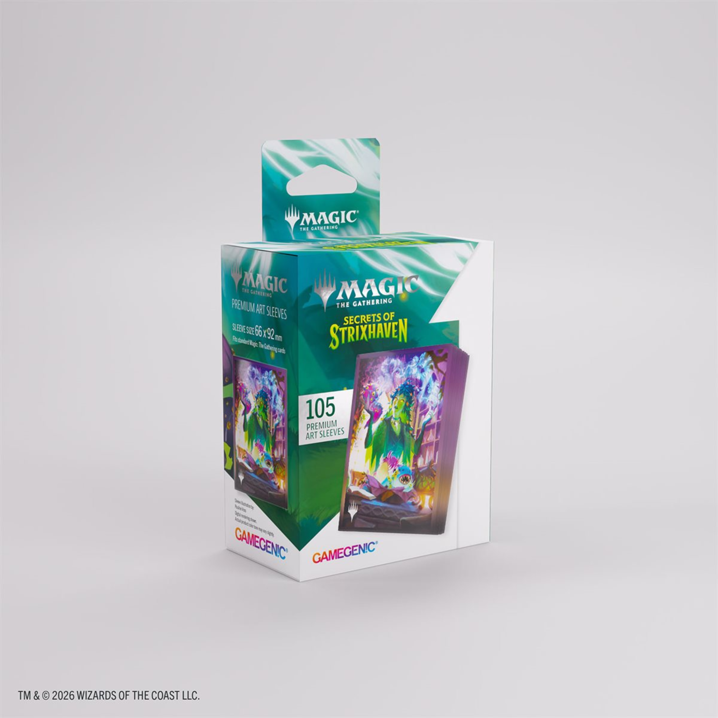 Gamegenic Secrets of Strixhaven Art Sleeves - Dina, Essence Brewer